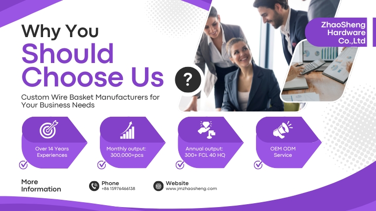 Why Choose Custom Wire Basket Manufacturers for Your Business Needs