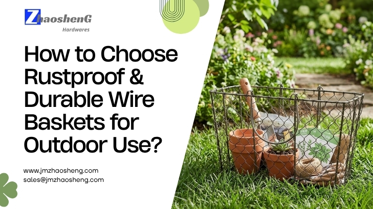 How To Choose Rustproof & Durable Wire Baskets for Outdoor Use?